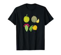 Mix di frutta esotica melone Fico d'India tropicale Maglietta