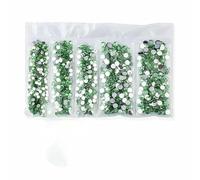 Mix di multi-misura 3-5mm 2000 pezzi/sacchetto di strass in resina colorati non hotfix Flatback Nail Rhinestones per vestiti 3D decorazion