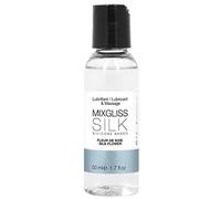 Mix Gliss - Lubrifiant silicone - MIXGLISS 50ml - LUBRIFIANT SILICONE MIXGLISS - Fleur de soie, 50 ml