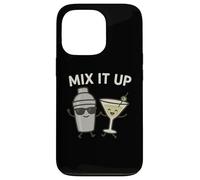 Mix It Up - Bicchiere da cocktail Martini e shaker divertente Custodia per iPhone 13 Pro