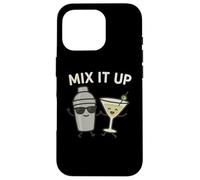 Mix It Up - Bicchiere da cocktail Martini e shaker divertente Custodia per iPhone 16 Pro