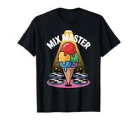 Mix Master Dj Gelato Vinile Musica Maglietta