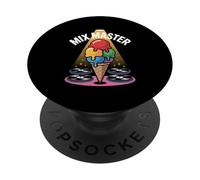 Mix Master Dj Gelato Vinile Musica PopSockets PopGrip Adesivo