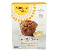 Mix Per Muffin E Pane Alla Banana 9 OZ (Confezione Da 6) Di Simple Mills