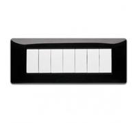 MIX PLACCA 7 POSTI NERO PANTHER (MASTER cod. 21MX207)