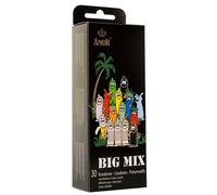 MIX PROFILATTICI 17 PRESERVATIVI AMOR AROMATIZZATI XXL CON RILIEVO E CLASSICI