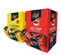 mix Salsa Biffi Kit 1 Maionese132 bustine e 1 Ketchup Monoporzione 132 Bustine da 10 g
