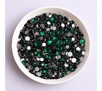 Mix Size Diamante Nero Parte Posteriore Piatta Strass Per Il Viso Perline Di Cristallo Autoadesive Pietre Preziose Sciolte Diamante Pittura Gioielli-Verde Scuro, Mix, 1440 Pz