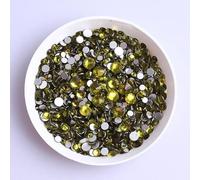 Mix Size Diamante Nero Parte Posteriore Piatta Strass Per Il Viso Perline Di Cristallo Autoadesive Pietre Preziose Sciolte Diamante Pittura Gioielli-Verde Oliva, Mix, 1440 Pz