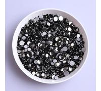 Mix Size Diamante Nero Parte Posteriore Piatta Strass Per Il Viso Perline Di Cristallo Autoadesive Pietre Preziose Sciolte Diamante Pittura Gioielli-Diamante Nero, Mix, 1440 Pz