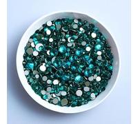 Mix Size Diamante Nero Parte Posteriore Piatta Strass per Viso Perline di Cristallo Autoadesive Pietre Preziose Sciolte Diamante Pittura Gioielli-Indicolite, Mix, 1440 Pz