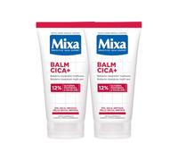 Mixa Balm Cic Bipacco Balsamo Riparatore Multi-Uso Secca, 2 Pezzi | Arrossata, Barriera Cutanea Ripristinata, Pelle Lenita e Sollievo Immediato, con il 12% di Glicerina, Squalano e Pantenolo