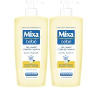Mixa Bambino Gel lavaggio corpo e capelli Senza sapone 750ml (Confezione da 2)