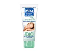 Mixa Bio - La crema viso per pelli sensibili, 100 ml, confezione da 1