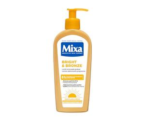 Mixa Bright and Bronze Lozione Abbronzante per Viso e Corpo, 250 ml