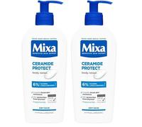 Mixa Lozione Corpo Idratante Rinforzante, Per Pelli Sensibili e Molto Secche, Pelle Protetta da Secchezza per 48H, Con il 6% di Ceramidi, Glicerina e Lipidi, Senza Profumo, Ceramide Protect, 250 ml