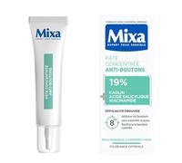 Mixa Pasta concentrata anti-brufoli, pasta anti-brufoli, mirata con niacinamide e acido salicilico, azione rapida e mirata su tutti i tipi di brufoli, adatta per pelli sensibili, 15 ml