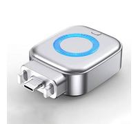 Mixabloem Adattatore di ricarica intelligente con arresto automatico da 140 W, caricatore rapido USB C, con scollegamento dell'alimentazione AI e fodera in morbido silicone, per un viaggio sicuro