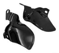 Mixabloem Deflettore di calore per testa cilindri Softail protegge il motore da calore eccessivo per Breakout Heritage per Fat Bob per Low Rider 2018 Up ispessito (nero)