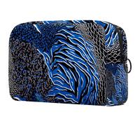 Mixed Anilmals - Trousse per cosmetici, da donna, per articoli da toeletta da viaggio, grande, pratica borsa organizer con cerniera, Multi, 18.5x7.5x13cm/7.3x3x5.1in, Beauty case