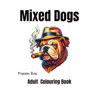 Mixed Dogs Adult Colouring Book