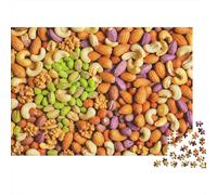 Mixed Nuts Assortment 1000 Pezzi Cartone Spesso Puzzle Premium Per Adulti Sfida Del Gioco Educativo Decorazione Murale Pacchetto Valore 52x38cm/1000pcs