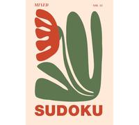 Mixed Sudoku: 108 Sudoku Puzzles, Easy to Hard - Bold, Beautifully Designed Pretty Puzzle Book for Every Skill Level