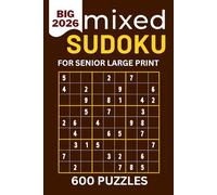 Mixed Sudoku For Senior: Large Print