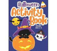 Mixelle Media Halloween Activity Book for Kids ages 4 - 8 (Tascabile)