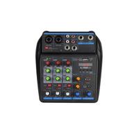 Mixer A 4 Canali Console Di Mixaggio DJ Con 48V Phantom Power Monitor Mixer USB