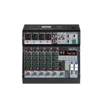 Mixer a 6 vie, registratore for computer, scheda for telefono cellulare, palco, Bluetooth, USB, trasmissione in diretta, registrazione su computer, attrezzatura for DJ