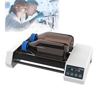 Mixer a rullo con display digitale, shaker per bottiglie di reagente da laboratorio con 4 rulli, velocità regolabile 20-80 giri/min, funzione temporizzata 1min-23h59min per test di laboratorio