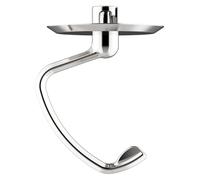 mixer attachments, Lavastoviglie, compatibile con KitchenAid 4,5-5 litri, testa inclinabile, gancio for impastare in acciaio inossidabile, parti di fissaggio, ganci for pane