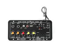 Mixer Audio, 2PCS DJ Controller Scheda Amplificatore Digitale Subwoofer Doppio Microfono Amp Altoparlante Home Theater Versione Ricaricabile Fai Da Te Starter Kit per streaming live