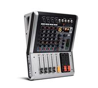 Mixer audio, 4 canali console di miscelazione 3band 16 dsp effetto USB Karaoke professionista record gioco compatibile con Bluetooth DJ Mixer audio