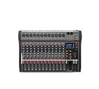 Mixer audio, 6 8 Mixer Audio Professionale A 12 Canali Registrazione Sul Palco Del Computer Scheda Audio USB Controller DJ Mixer Console Digitali Processore mixer digitale DJ (Color : 12 channel, Si