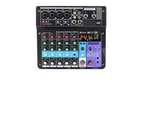 Mixer audio, 8 6 Mixer Portatile Professionale A 4 Canali Console Di Missaggio Audio Ingresso Computer Numero Di Alimentazione 48 V Trasmissione In Diretta A4 A6 A8 Nuovo Mixer digitale stereo per la