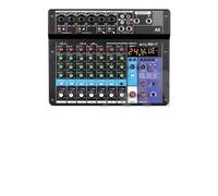 Mixer audio, 8 6 Mixer Portatile Professionale A 4 Canali Console Di Missaggio Audio Ingresso Computer Numero Di Alimentazione 48 V Trasmissione In Diretta A4 A6 A8 Nuovo Processore mixer digitale DJ