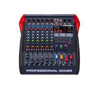 Mixer audio, 8 Channel Mixer Computer Recording Live Home KTV Band Stage Performance USB MP3 Playback Dj Sound per karaoke in studio