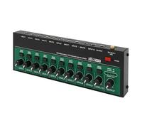 Mixer audio a 10 canali Mini mixer audio 5 V 2 A 10 W 1/4" connettore TS/TRS. Stereo / Mono USB Mix-Pult