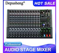 Mixer audio a 12 canali per console professionale con 99 effetti per concerti sul palco dal vivo