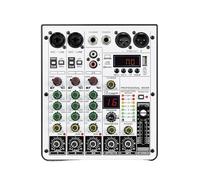 Mixer Audio A 4 Canali Mixer DJ Con Interfaccia Audio USB, Funzione Bluetooth, 16 Effetti Ed EQ A 3 Bande
