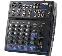 MIXER AUDIO ANALOGICO 8 CANALI COMPATTO CON 2 CANALI MIC E 3 BANDE EQ GEM 08USB