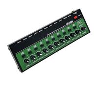 Mixer audio con stereo a 10 canali facile da usare per gli appassionati del suono 10Input Mixing Board 1Output