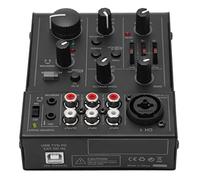 Mixer Audio, Controller DJ Scheda Mixer DJ Mixer Digitale Registrazione Dal Vivo Controller Mixer Audio Scheda Audio Console di Missaggio con Effetti Alimentatore USB per