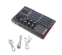 Mixer audio da gioco, Muti Live Sound Effects Voice Sound Card per live streaming podcasting, 1200 mAh