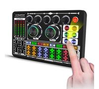 Mixer audio da gioco, Muti Live Sound Effects Voice Sound Card per Live Streaming Podcasting