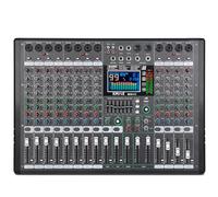 Mixer audio digitale a 12 canali audio Pro-Series Sound Board Console System Interface con funzionalità DJ Mixer Board, equalizzatore a 7 bande, display LED 48 V e audio BT Mixer USB/SD/FM/WMA Uscita