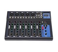 Mixer audio digitale USB Connection Sound Console Live Studio Dj Mixing Amplificatore Mono canale stereo miscelazione porta musica console mixer funzione di registrazione pratica console