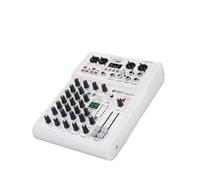 Mixer audio, DJ Console Mixer 99 Effetti DSP Mixing PRMX-6 Con 5.0 BT 24bit/192k for Registrazione Strumenti Musicali Per studio karaoke